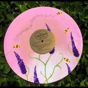 Custom lavender Bee Vinyl